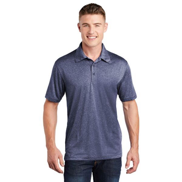 Sport Tek Heather Contender Polo ST660 Heather Contender Polo Thumbnail